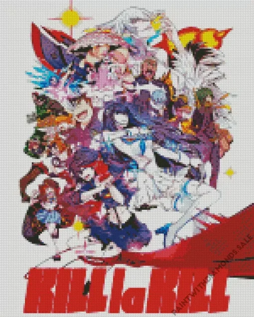 Kill La Kill Characters Poster Diamond Painting