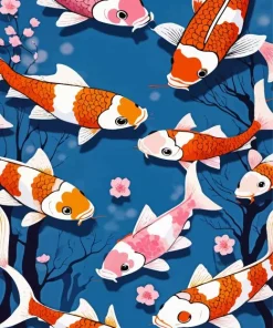 Koi Fish Diamond Painting