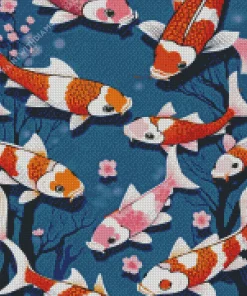 Koi Fish Diamond Painting