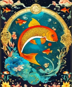 Koi Fish Art Diamond Painting