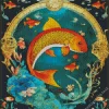 Koi Fish Art Diamond Painting