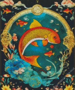 Koi Fish Art Diamond Painting