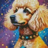 Labradoodle With Stars Diamond Painting