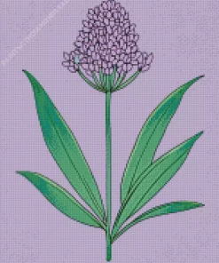 Lavender Plant Diamond Painting