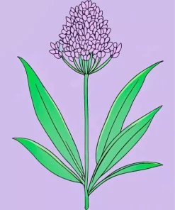 Lavender Plant Diamond Painting