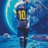 Lionel Messi Back Diamond Painting