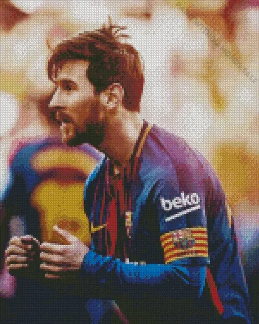 Lionel Messi Poster Diamond Painting