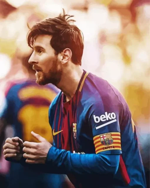 Lionel Messi Poster Diamond Painting