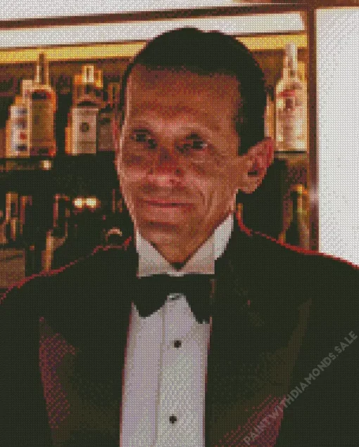 Lloyd The Bartender Character Diamond Painting