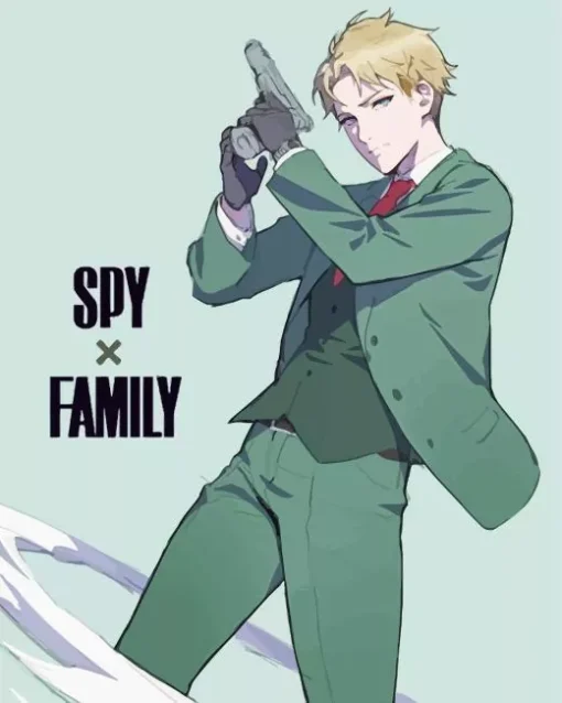 Loid Forger Spy × Family Poster Diamond Painting