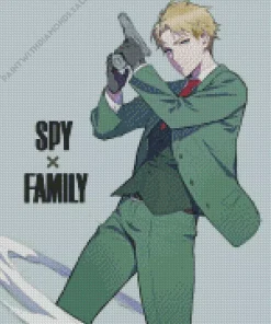 Loid Forger Spy × Family Poster Diamond Painting