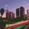 Los Angeles At Night Diamond Painting