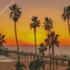 Los Angeles Beach Diamond Painting