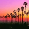 Los Angeles Silhouette Diamond Painting