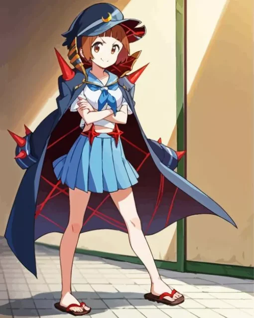 Mako Mankanshoku Kill La Kill Diamond Painting