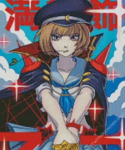 Mako Mankanshoku Character Diamond Painting