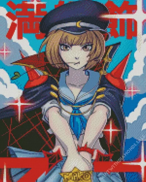 Mako Mankanshoku Character Diamond Painting