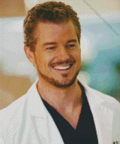 Mark Sloan Smiling Diamond Painting