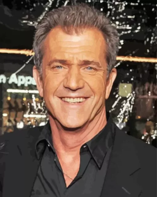 Mel Gibson Diamond Painting