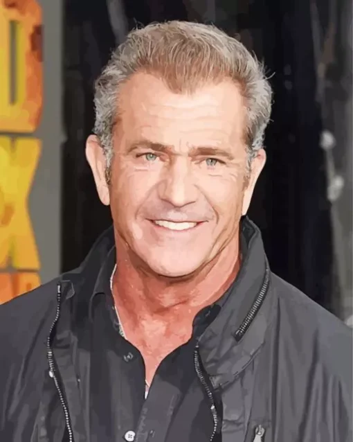 Mel Gibson Actor Diamond Painting