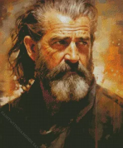 Mel Gibson Art Diamond Painting