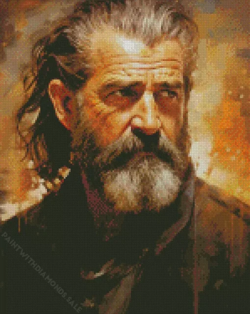 Mel Gibson Art Diamond Painting