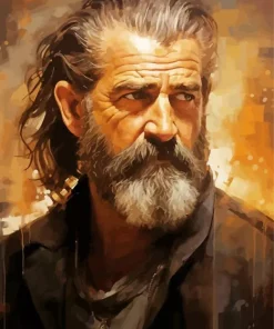 Mel Gibson Art Diamond Painting