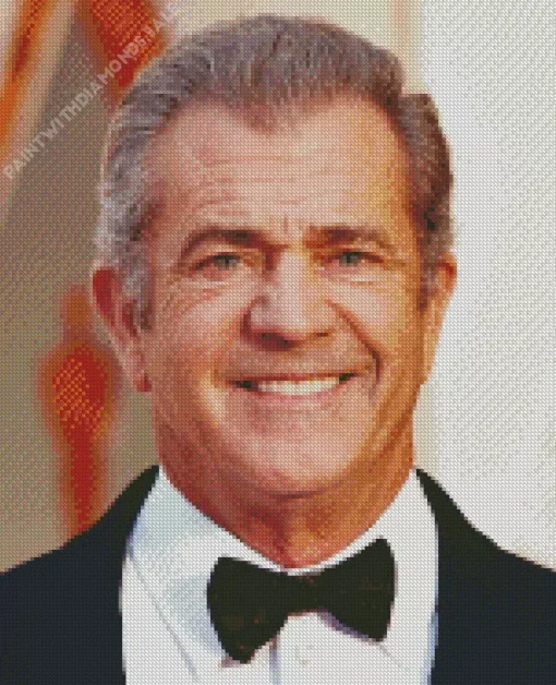 Mel Gibson Celebrity Diamond Painting