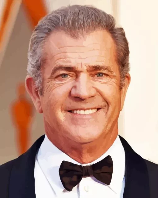 Mel Gibson Celebrity Diamond Painting