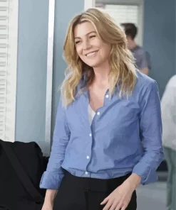 Meredith Grey Smiling Diamond Painting