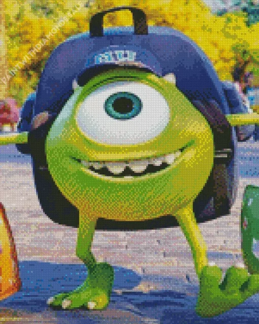 Mike Wazowski Diamond Painting