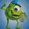 Mike Wazowski Monsters Inc Diamond Painting