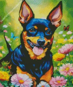 Miniature Pinscher Diamond Painting