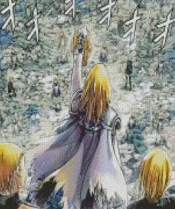 Miria Claymore Anime Diamond Painting