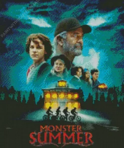 Monster Summer Mel Gibson Diamond Painting