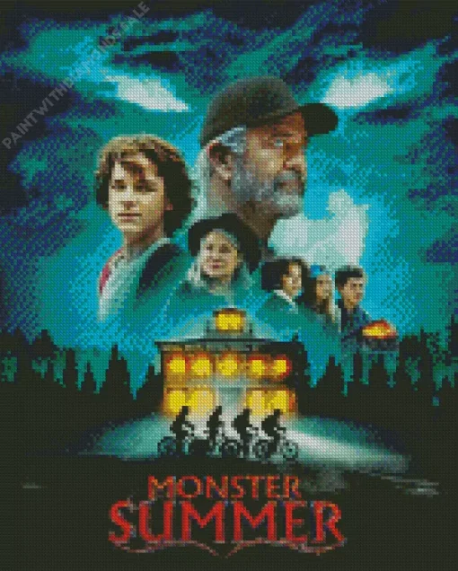 Monster Summer Mel Gibson Diamond Painting