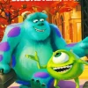 Monsters Inc Cartoon Diamond Painting