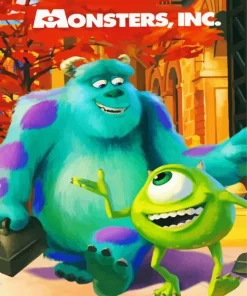 Monsters Inc Cartoon Diamond Painting