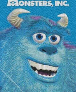 Monsters Inc Character Diamond Painting