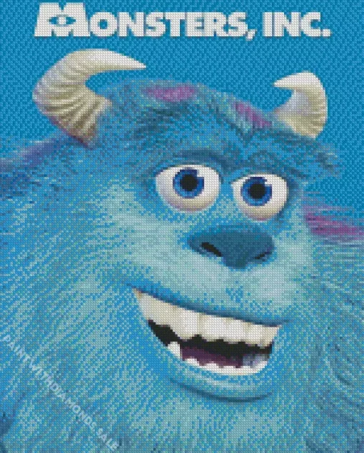 Monsters Inc Character Diamond Painting