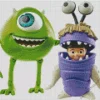 Monsters Inc Characters Diamond Painting