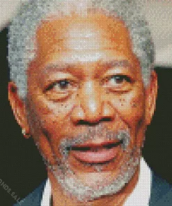 Morgan Freeman Diamond Painting