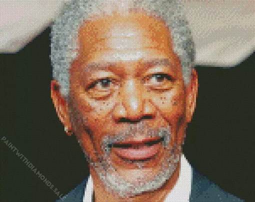 Morgan Freeman Diamond Painting