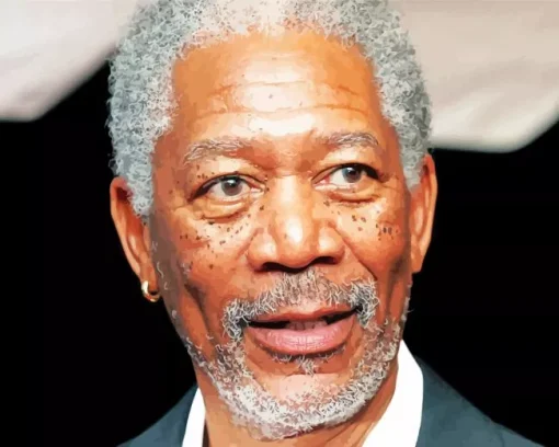 Morgan Freeman Diamond Painting