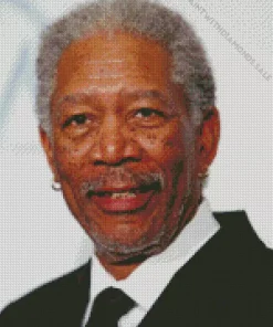 Morgan Freeman Actor Diamond Painting