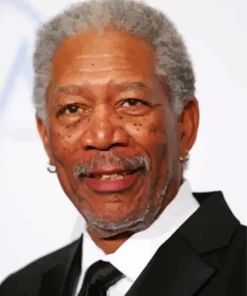 Morgan Freeman Actor Diamond Painting