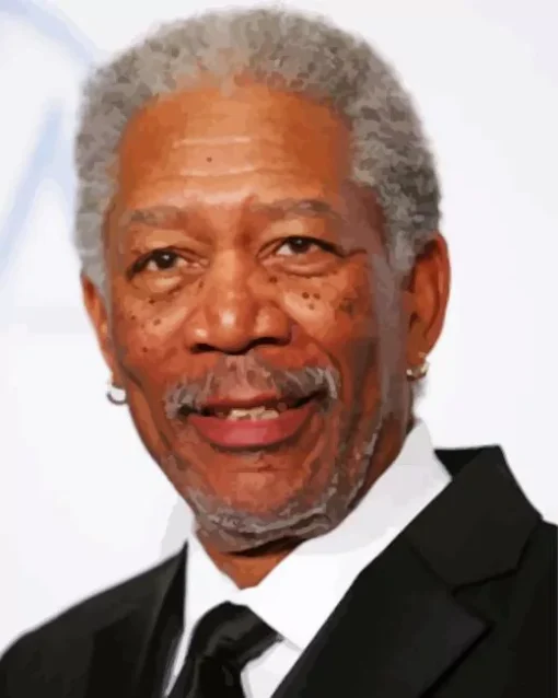 Morgan Freeman Actor Diamond Painting