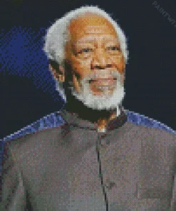 Morgan Freeman Celebrity Diamond Painting