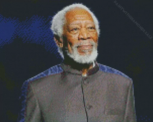 Morgan Freeman Celebrity Diamond Painting