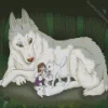 Moro In Princess Mononoke Diamond Painting